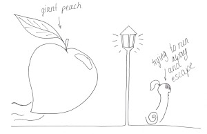 Peaches are scary -_-